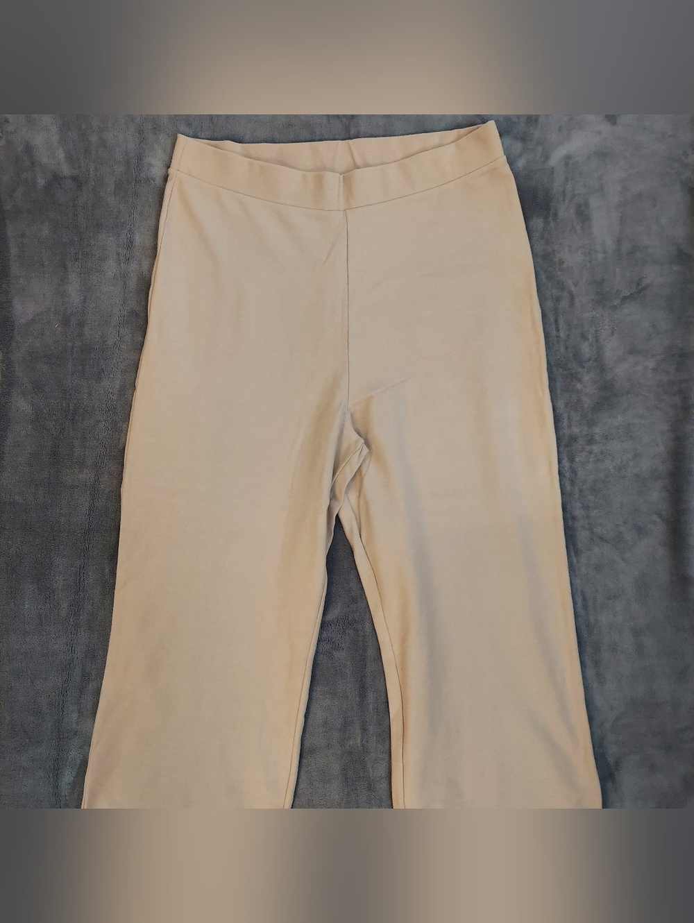 New With Tags, ASOS Curve Beige Wide-Leg Lounge Trousers